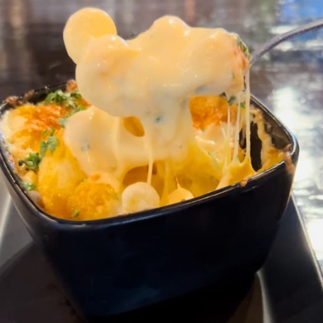 Baked Macaroni and Cheese.