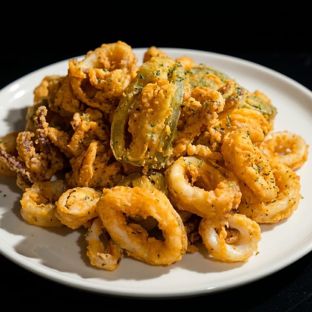 Calamari & Shrimp Fritto Misto.